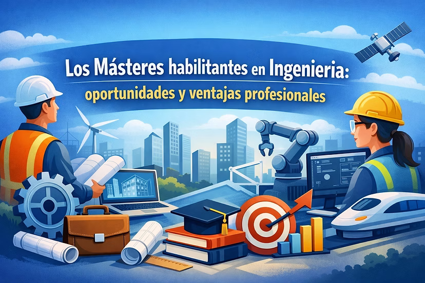 Imagen de Los Másteres habilitantes en Ingeniería: oportunidades y ventajas profesionales